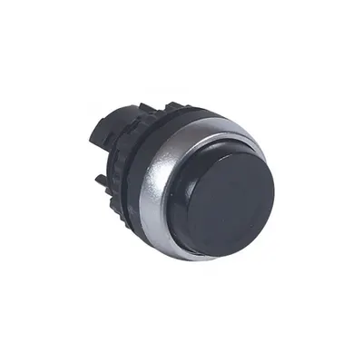 Osmoz non illuminated spring return head - projecting u009DØ22 - negru