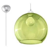 Lampa suspendata BALL green
