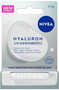 Nivea Balsam de buze Hyaluron Moisture Plus, 5.2 g