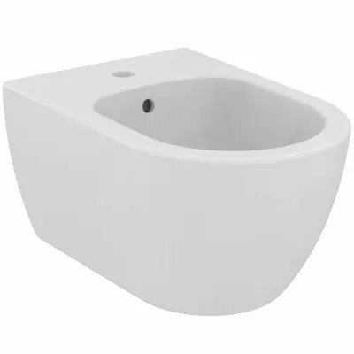 Bideu suspendat, alb, 54x36 cm, fixare ascunsa, Ideal Standard Ellisse