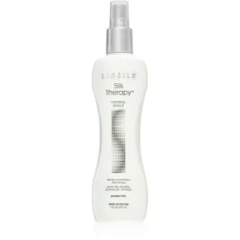 Biosilk Silk Therapy Thermal Shield spray cu protecție termică, pentru aranjarea cu placa și cu ondulatorul fara parabeni