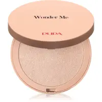PUPA Milano Wonder Me Glow Pudra compacta ce ofera luminozitate culoare 102 - Pure Gold 7.5 g