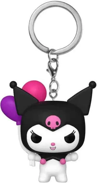 Breloc Funko Pocket POP! Animation: Sanrio - Kuromi (Balloons)