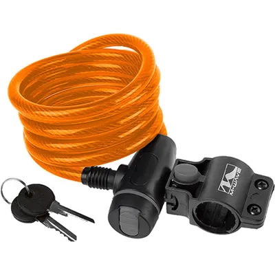 Antifurt cu Cheie M-WAVE S 10.18 Orange