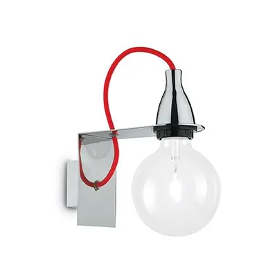 Aplica Minimal, 1 bec, dulie E27, L:120, H:230, Crom