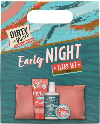 Dirty Works Set cadou Early Night, 4 piese