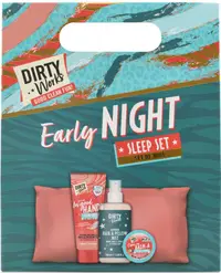 Dirty Works Set cadou Early Night, 4 piese