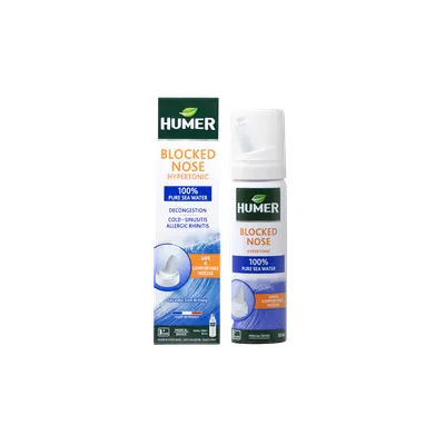 Spray nazal decongestionant, 50ml, Humer