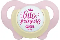Suzetă Wee Baby - Roz, 0-6 luni, galben și roz