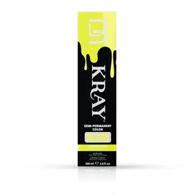 Vopsea semi - permanenta - L3VEL3 - Galben Electric - 100 ml
