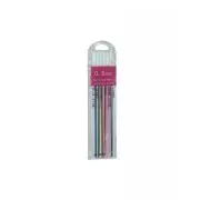 Mine creion mecanic CNX Color PL046, 0. 5mm, HB, set 12 buc (2 x 6 culori)