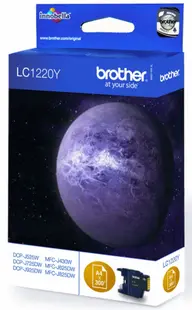 Consumabil Brother - LC-1220Y, pentru DCP-J925DW/MFC-J430W, Yellow