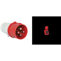 Pachet Fisa Mobila si Priza Ingropata Industriala HT 32A IP44 400V - Conexiuni Trifazate, Sigure si Elegante