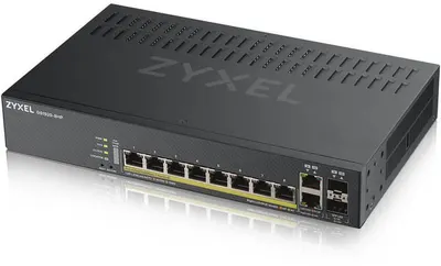 Switch ZyXEL - GS1920-8HPV2, 8 porturi, negru