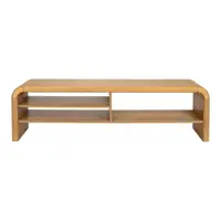 Comodă TV în culoare naturală cu aspect de lemn de stejar 160x45x40 cm Brave – Zuiver
