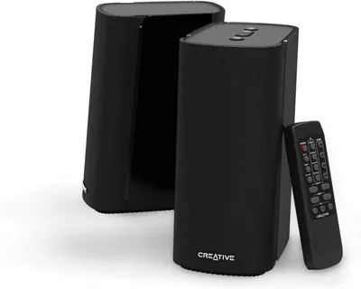 Sistem audio Creative - T100, 2.0-canale, negru