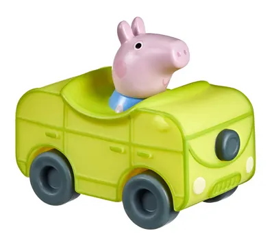 Vehicul Hasbro Peppa Pig - George cu o trăsură