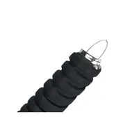 Tub flexibil 11mm, metalic acoperit cu PVC negru cu fir de tragere copex izolat