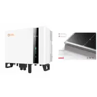Pachet invertorSolis 10KW trifazic cu 20 panouri fotovoltaice Longi 495W
