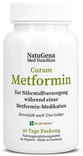 CuramMetformin, 60 capsule, NatuGena