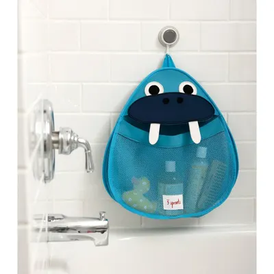 Organizator de baie pentru cosmetice si jucarii Morsa 3 Sprouts