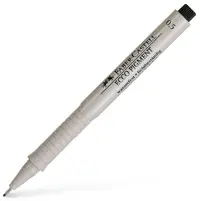 Liner Faber-Castell Ecco-Pigment - 0.5 mm, negru