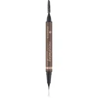 essence Microblading creion pentru sprancene cu pensula culoare 04 Dark Brown 0.6 ml