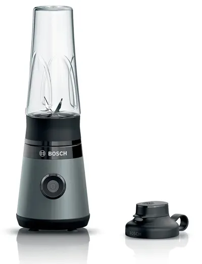 Blender Bosch - MMB2111S, 0.6 l, 1 Trept, 450W, gri/negru