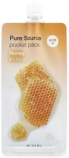 Missha Mască de noapte Pure Source Pocket Honey, 10 ml