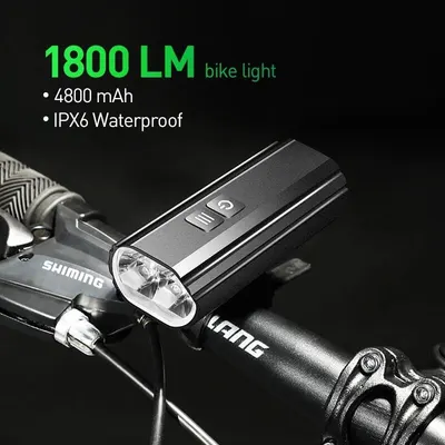 Far Carsons 1800 Lumeni, reincarcabil USB, 5 moduri, aluminiu