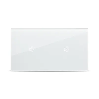Placa ornament dubla pentru Intrerupator TOUCH 1T+1T - actionare prin atingere