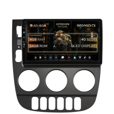 Navigatie Mercedes Benz ML W163 (1998-2005), Android, A-Octacore 4GB RAM + 64GB ROM, 9 Inch - AD-BGRKIT405V3