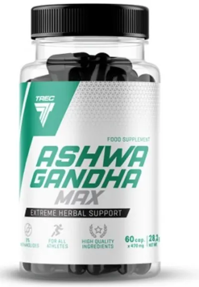 Ashwagandha Max, 335 mg, 60 capsule, Trec Nutrition