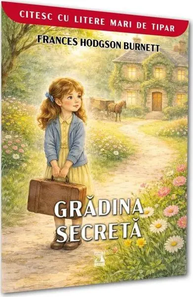 Grădina secretă. Citesc cu litere mari de tipar - Paperback - Frații Grimm