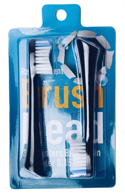 Capete de rezervă IQ Brushes - Black, 2 bucăți, negru
