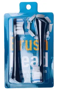 Capete de rezervă IQ Brushes - Black, 2 bucăți, negru