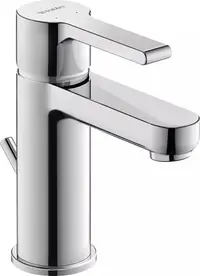 Baterie lavoar Duravit B.2 B21010001010, marime M, cartus ceramic, monocomanda, 152 mm, ventil, Crom lucios