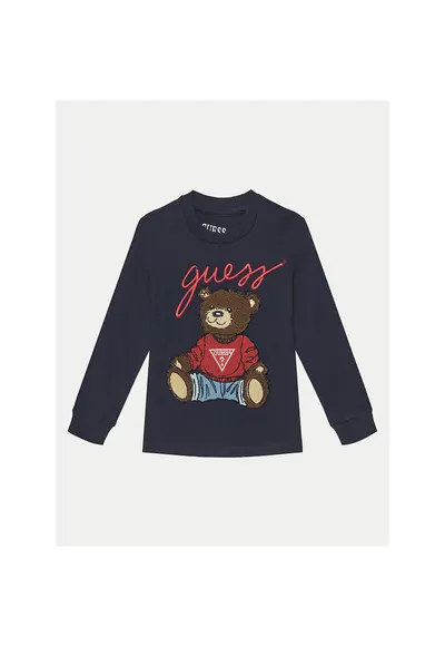 Bluza copii - bumbac - bleumarin - Bleumarin