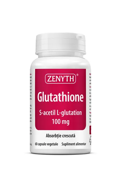 Glutathione 100mg, 60 capsule vegetale, Zenyth
