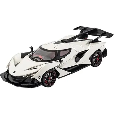 Apollo Intensa Emozione, Macheta Metalica cu Sunete, Lumini, Functie Pull-Back, Usi, Capota si Portbagaj Deschizatoare