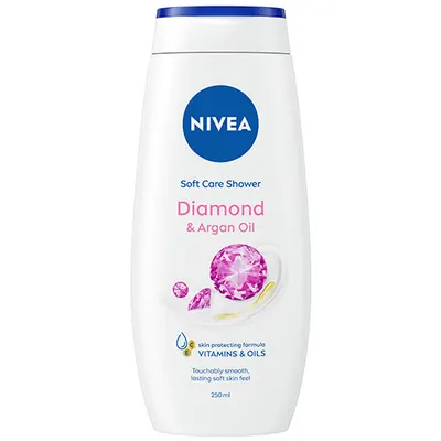 Gel de dus Diamond & Argan Oil, 250ml, Nivea