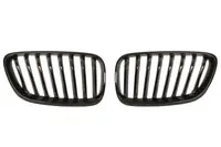 Grila radiator Dreapta/Stanga Fata potrivit BMW 2 (F22, F87), 2 (F23) 1.5-3.0 2012-2021 2013-2016 - (set, negru lucios/negru-mat)