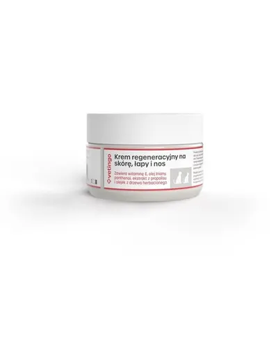 VETINGO Crema regeneratoare piele pisici si caini 75 ml labe si nas
