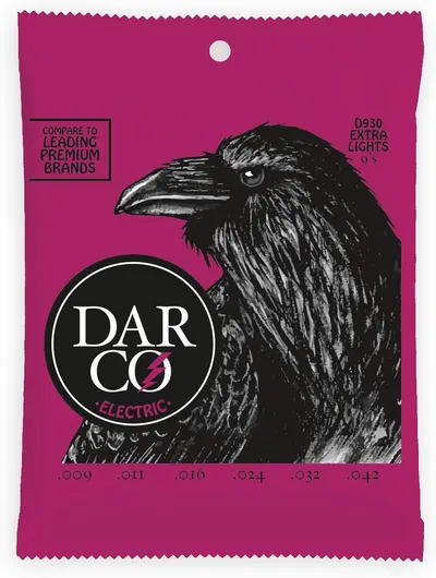 Corzi de chitară electrică Martin - Darco D930, 09-42, argintiu