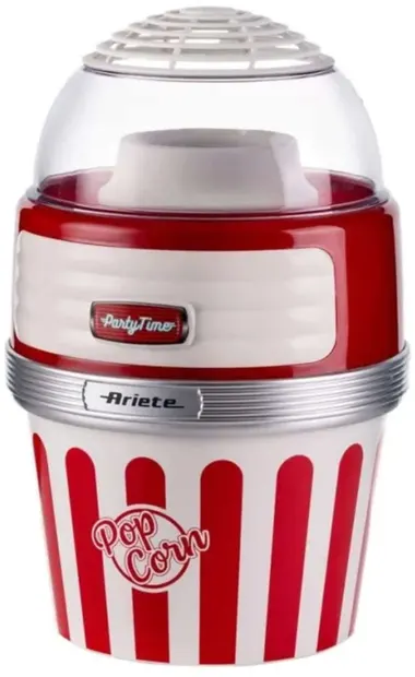 Mașină de făcut popcorn Ariete – Party Time 2957, 1100 W, roșie