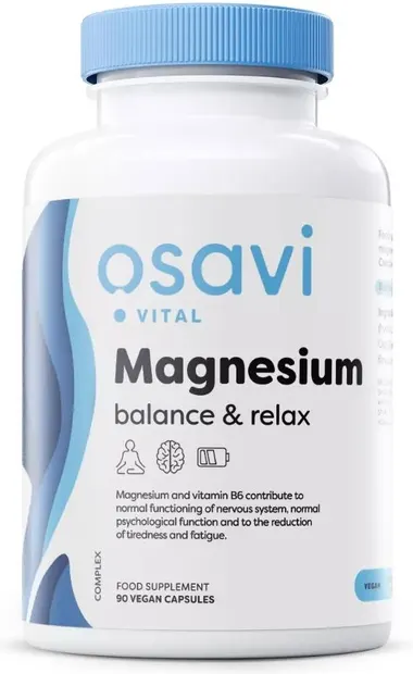 Magnesium Balance & Relax, 90 capsule, Osavi