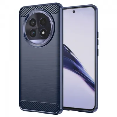 Husa pentru Realme 13 Pro / 13 Pro+, Techsuit, Carbon, Albastra
