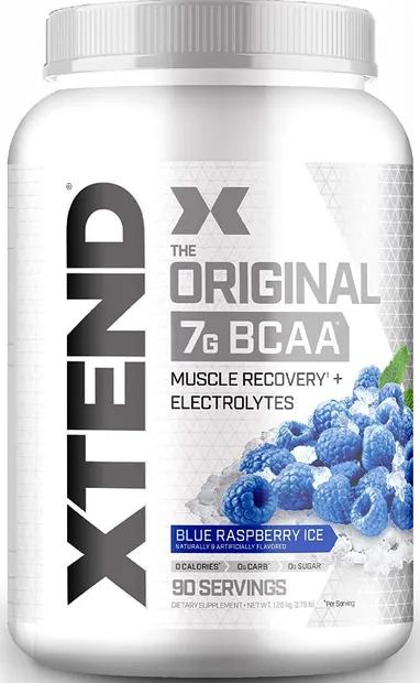 Xtend BCAAs, zmeură albastră, 1170 g, Scivation