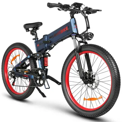 Bicicletă electrică pliabilă SAMEBIKE LO26 Plus 26" cu baterie 48V 15Ah