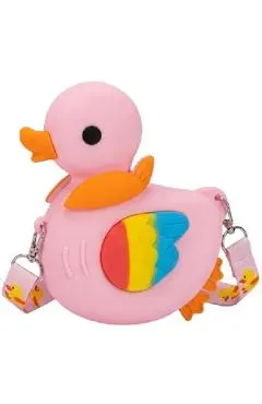 Mini geanta. Ducky: Ratusca roz